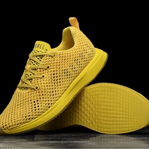 NOBULL Project Unisex Yellow Diamond Mesh Runner